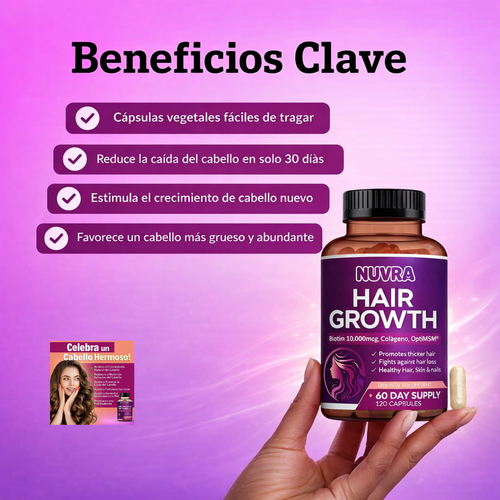 24-en-1 Vitaminas Capilares