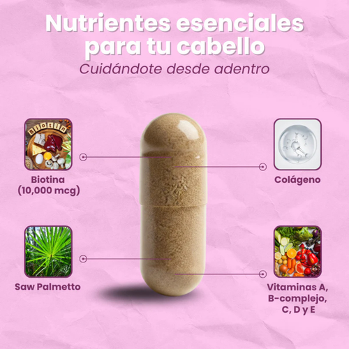 24-en-1 Vitaminas Capilares